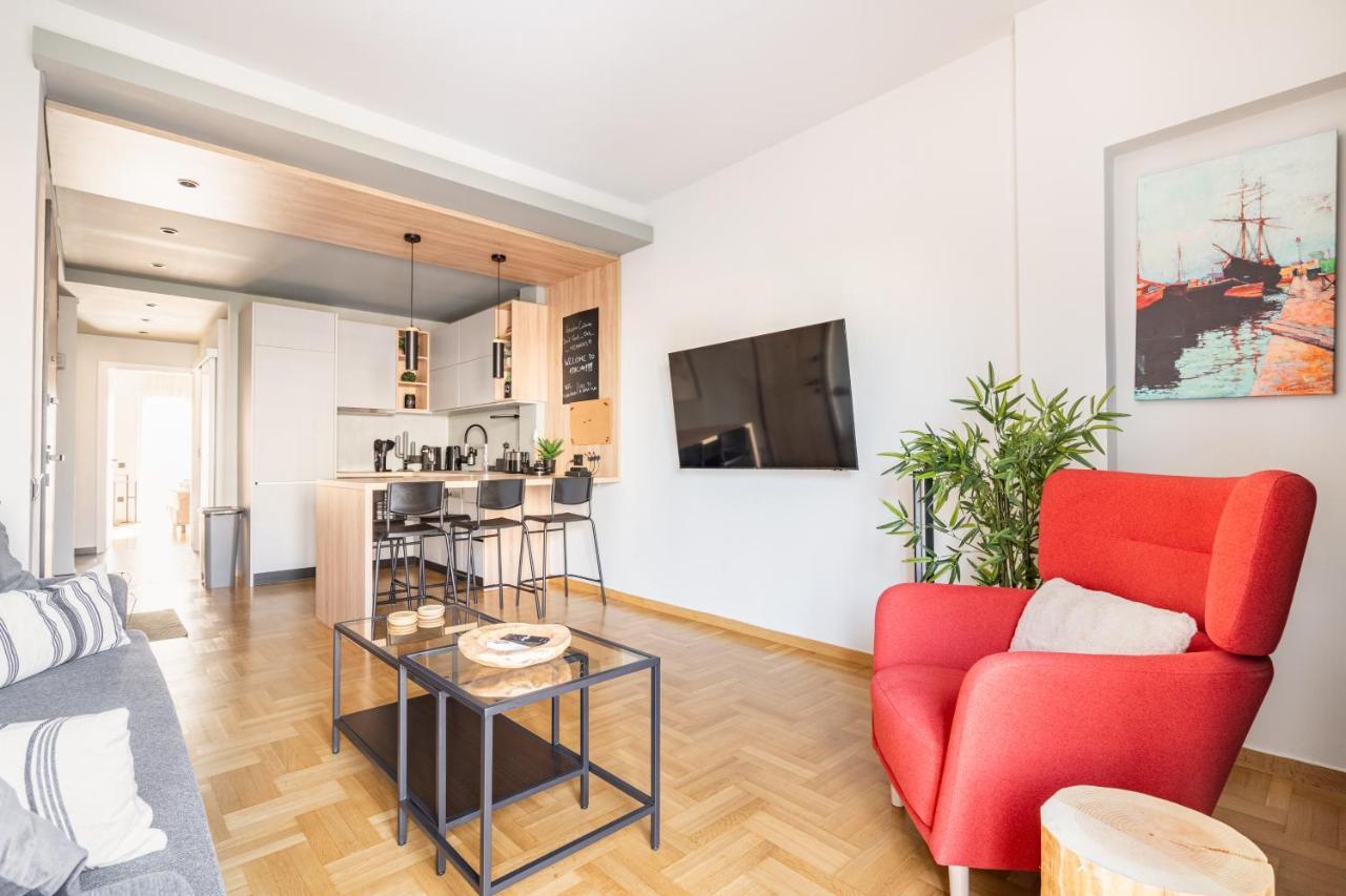 Athena Blue Lux Apartments 2Br 2Ba With City Skyline View, Near Kolonaki Афіни Екстер'єр фото