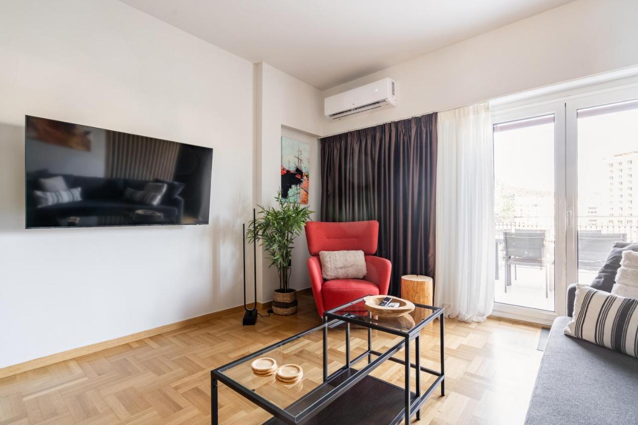 Athena Blue Lux Apartments 2Br 2Ba With City Skyline View, Near Kolonaki Афіни Екстер'єр фото