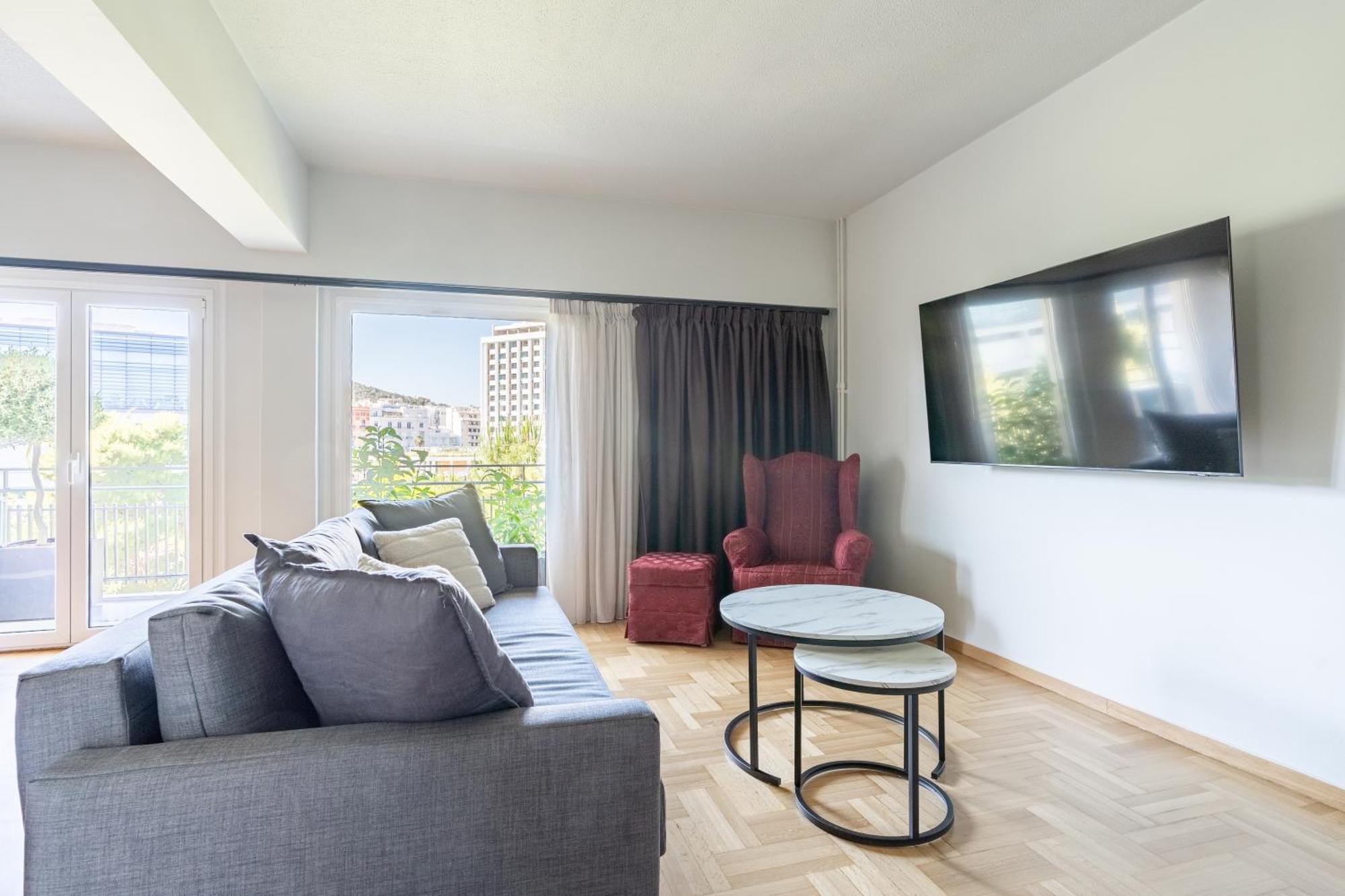 Athena Blue Lux Apartments 2Br 2Ba With City Skyline View, Near Kolonaki Афіни Екстер'єр фото